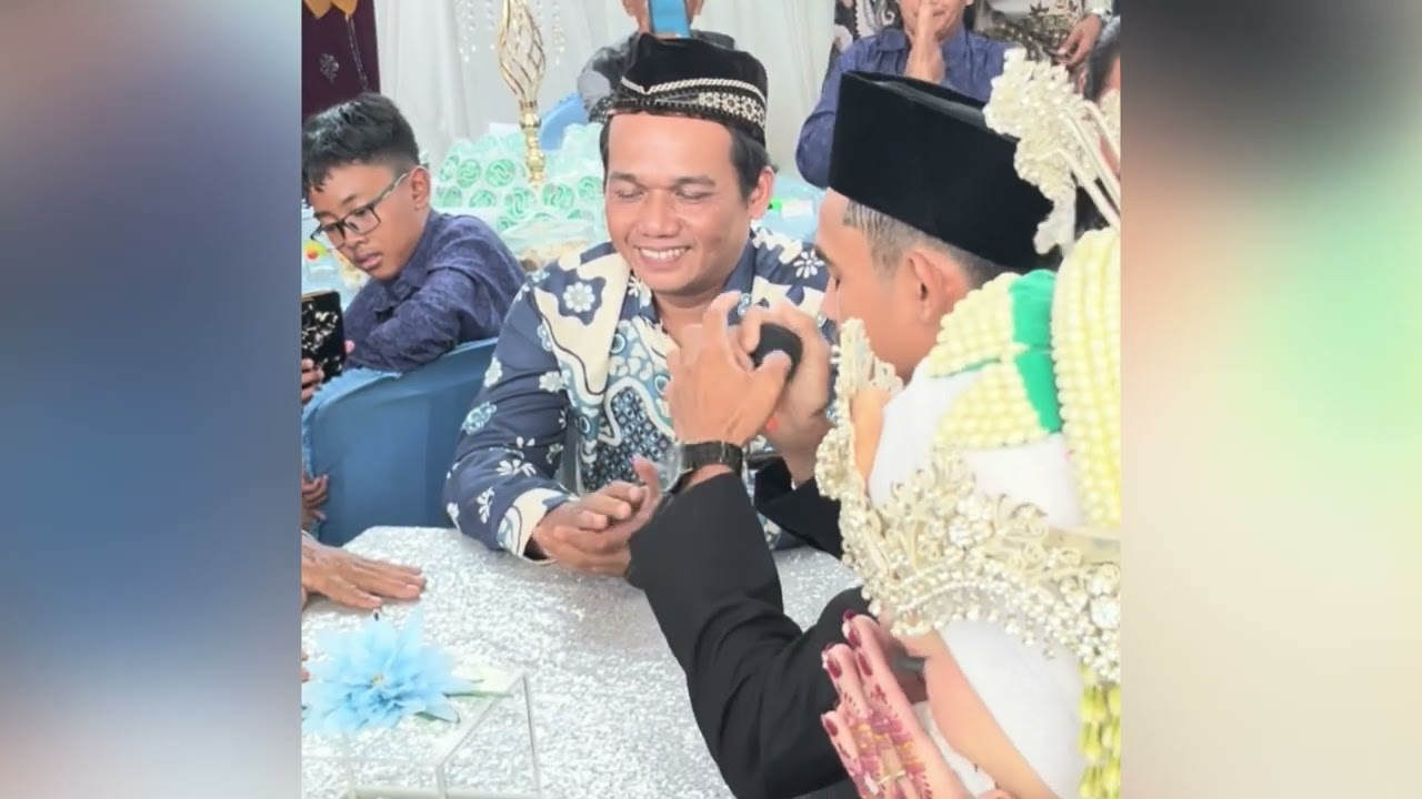 Moment sediiih pengantin wanita minta Restu kepada orang tua untuk di nikah kekasih tercinta 