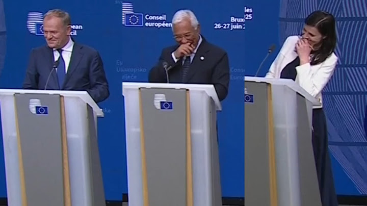 'One daddy is enough': EU leaders struggle to keep it together with Trump joke