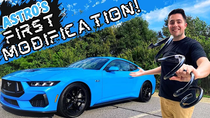 Installing Steeda Progressive Lowering Springs On My 2024 Mustang GT!