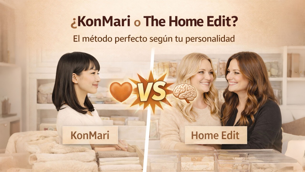 ¿KonMari o The Home Edit? Guía para decidir bien