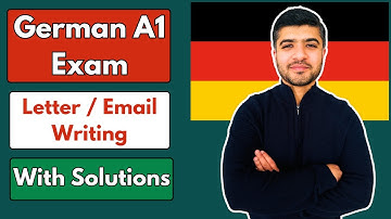 German A1 Exam Schreiben | Writing a Letter/Email | 3 Practice Emails with Solutions | Goethe & Telc