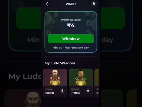 Today New Ludo Earning App Singn Bonus 50rs Minimum Withdraw 1rs LegendLudoapp