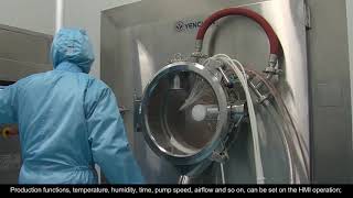 Automatic film coating machine