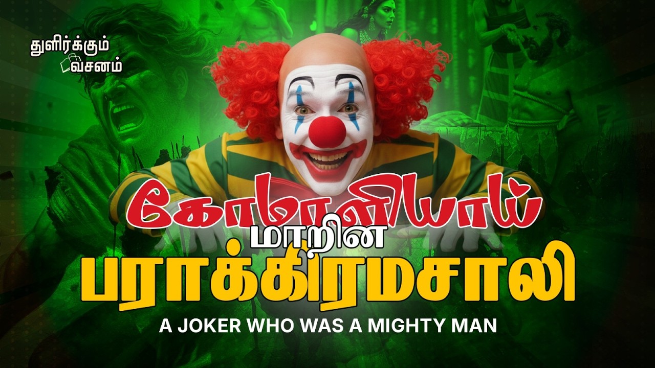 கோமாளியாய் மாறிப்போன பராக்கிரமசாலி! A joker who was a mighty man!