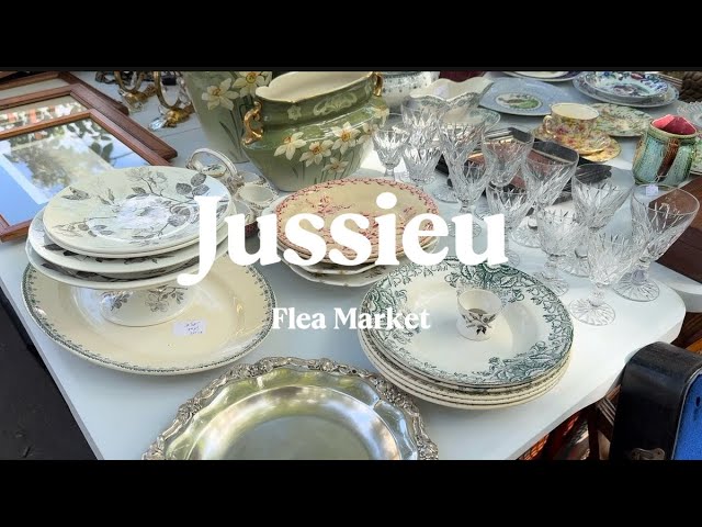Jussieu Flea Market | A Day Full of Unexpected Finds + Haul - YouTube