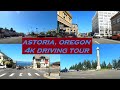 Astoria, Oregon | 4k Driving Tour | Pacific Coast