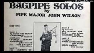 Pipe Major John Wilson – Bagpi…