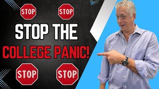 College App Stress: Avoid the Self Inflicted Crisis