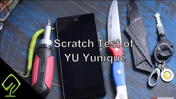 Scratch Test of YU Yunique