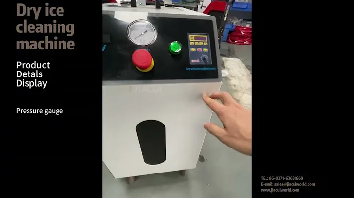 Dry Ice Blasting Machine Disassembled: Every Part Revealed ! Boost Efficiency and Cleanliness