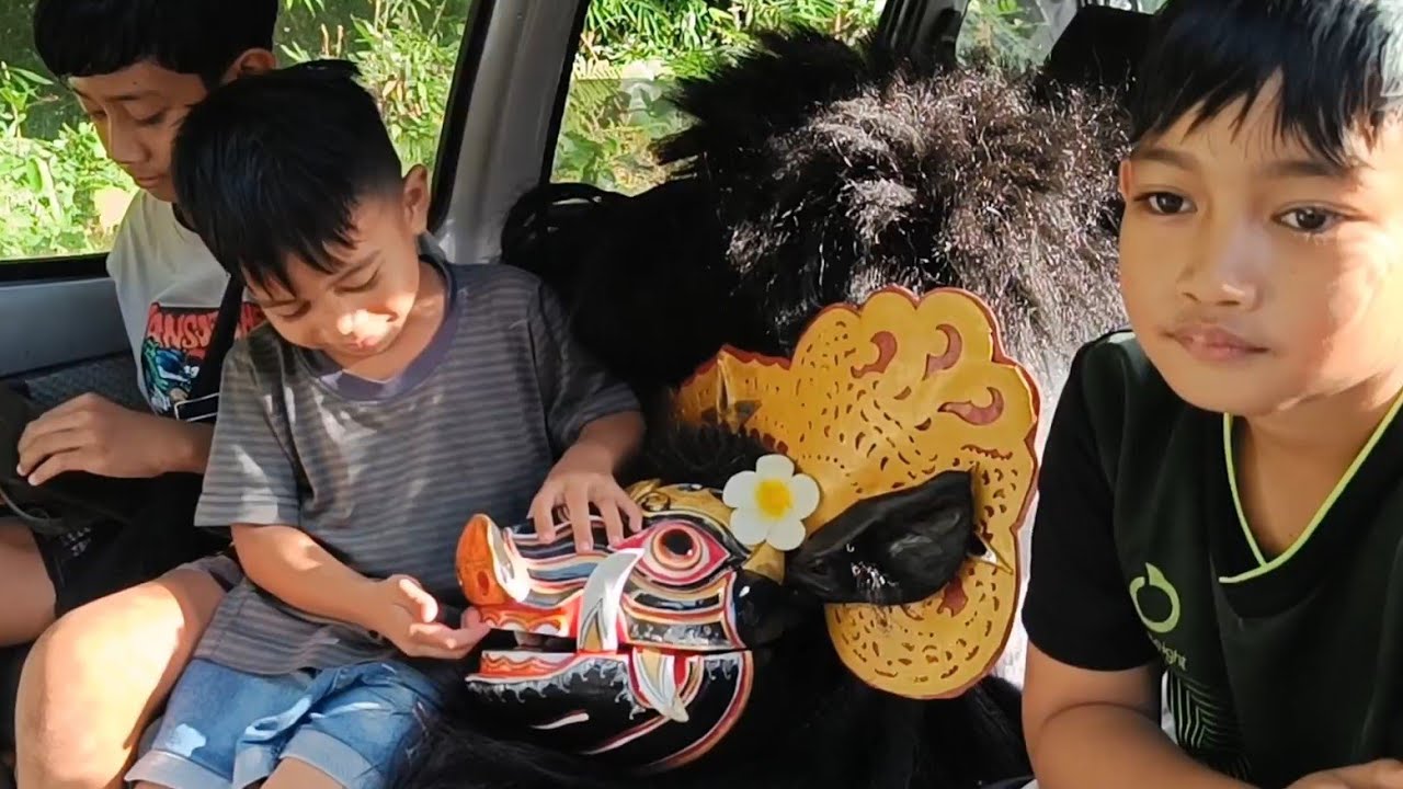 Ambil Barong Bangkung Dan Bermain Barong