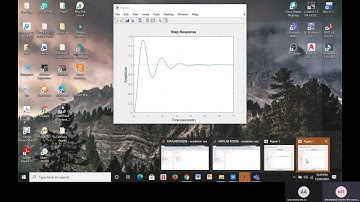 TIME RESPONSE ANALYSIS FOR SECOND ORDER SYSTEM USING MATLAB