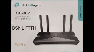 TP-Link XX530V | BSNL FTTH Configuration | ONT ONU | Bridge Mode |