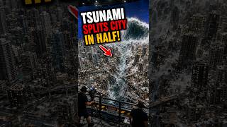 🌊 THIS TSUNAMI JUST SPLIT AN ENTIRE CITY IN HALF… 😳