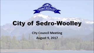 Sedro-Woolley City Council Meeting - August 9, 2017