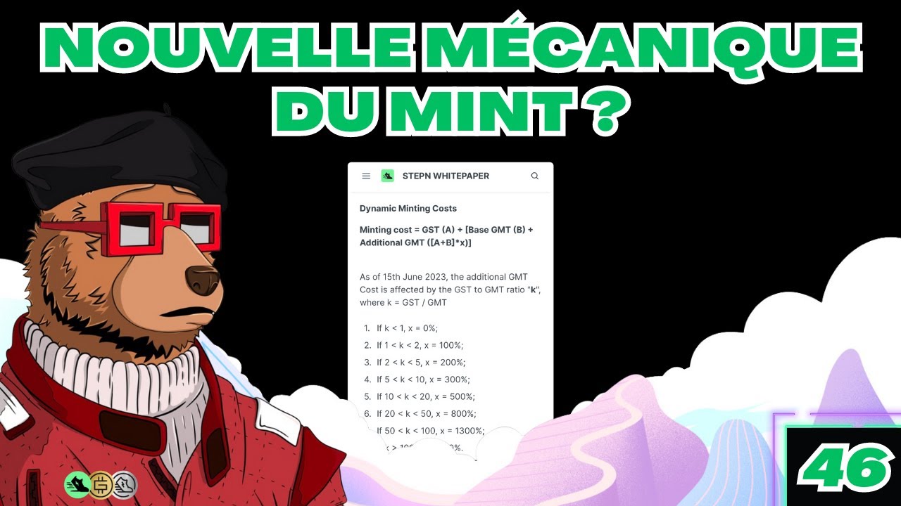 STEPN UPGRADE : La NOUVELLE mécanique du MINT avec son ajustement dynamique  ? 👟⚡️™️ (46)