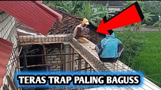 CARA BUAT TERAS RUMAH DAK TRAP#trending #viralvideo @serbakreatif CARA BUAT TERAS RUMAH DAK TRAP#trending #viralvideo @serbakreatif