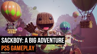 Sackboy: A Big Adventure PS5 gameplay - Complete first level playthrough