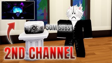 I got 50B subs and a 2nd channel in rotube life 2.. - ROBLOX
