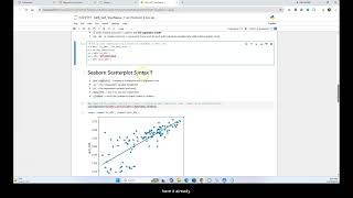 Linear Regression using Python in a Jupyter Notebook
