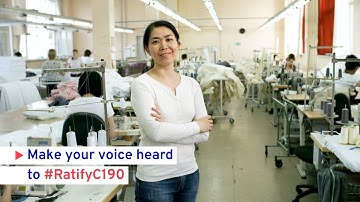 More action needed to end violence and harassment in the world of work