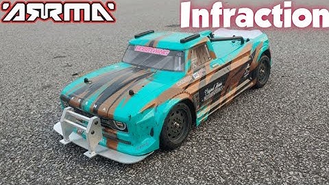 Arrma Infraction Mega w/RC Speed Monsters Gear