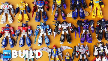 Transformers Speed Build! IDW Optimus Prime & Megatron & MORE!! | Blokees Figures | Beat Build