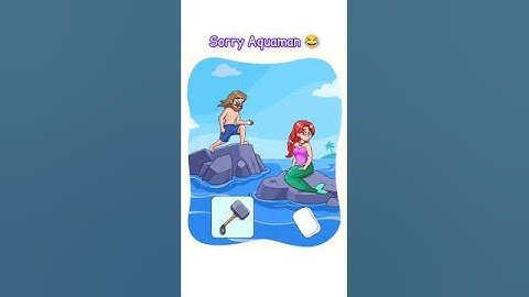 Shocking aquaman: HideMyproof 😍 Android X iOS #shorts