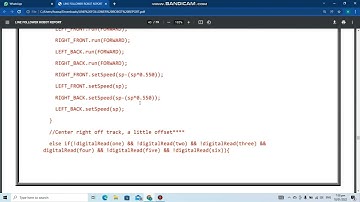Micro-controllers and Embedded Systems Project : Line Following Robot video presentation