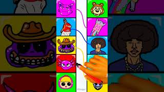 POV Masha Digital Circus Zoonomaly Catnap Matching Puzzle Game #viral #art #artist #masha