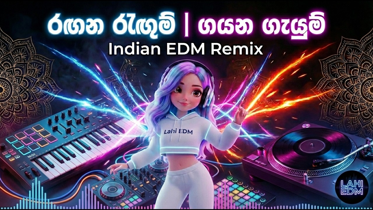 රඟන රැඟුම් | ගයන ගැයුම් - Indian EDM Remix