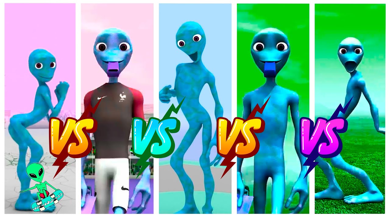 Color Dance Challenge Dame Tu Cosita vs El Taiger Me Kemaste vs Cosita FIFA | ALIEN SPACE