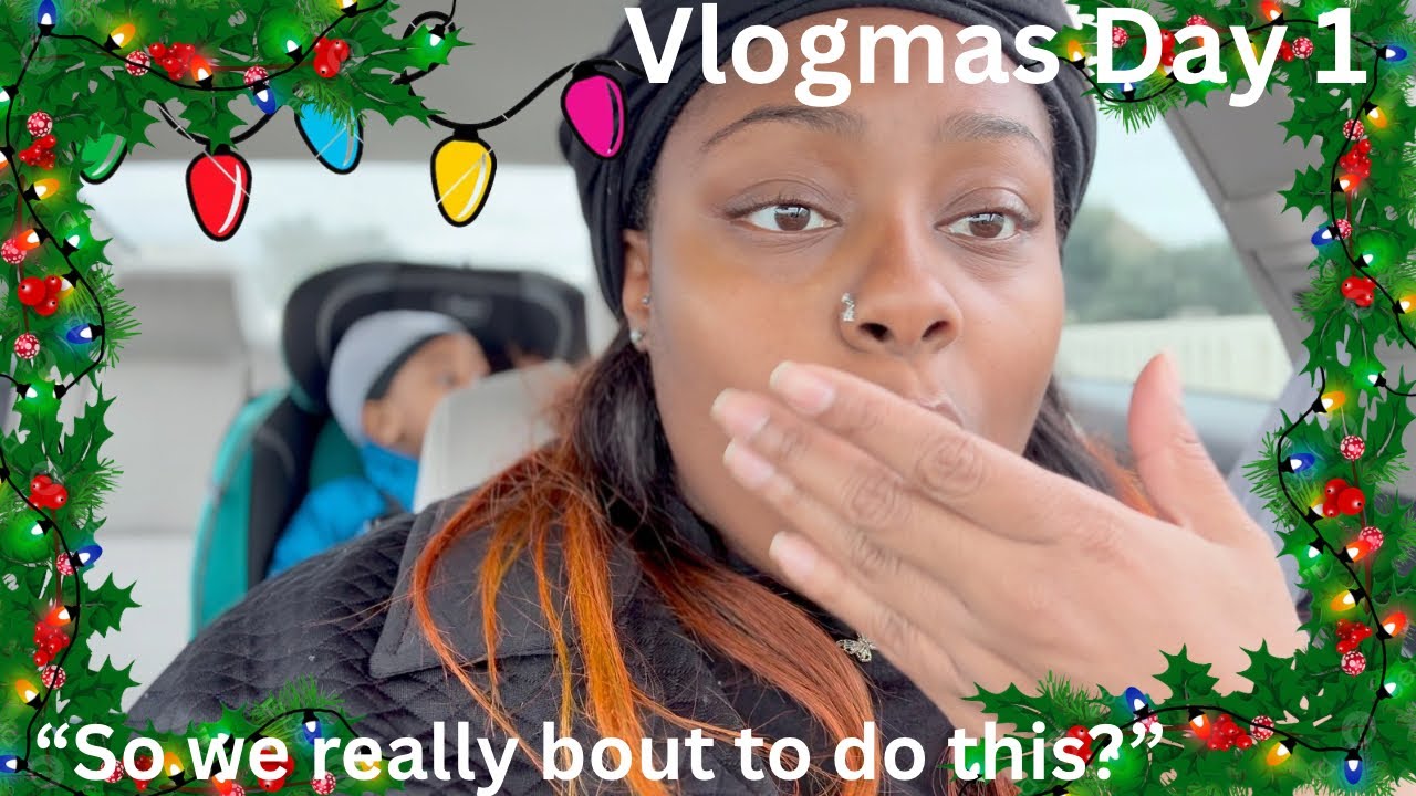 VLOGMAS ДЕНЬ 1 | Так мы действительно собираемся это сделать?😅