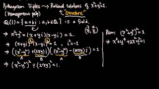 From Pythagorean Triples to Elliptic Curves - Part 4