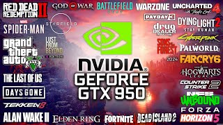 GeForce GTX 950 in 2024 - Test in 28 Games