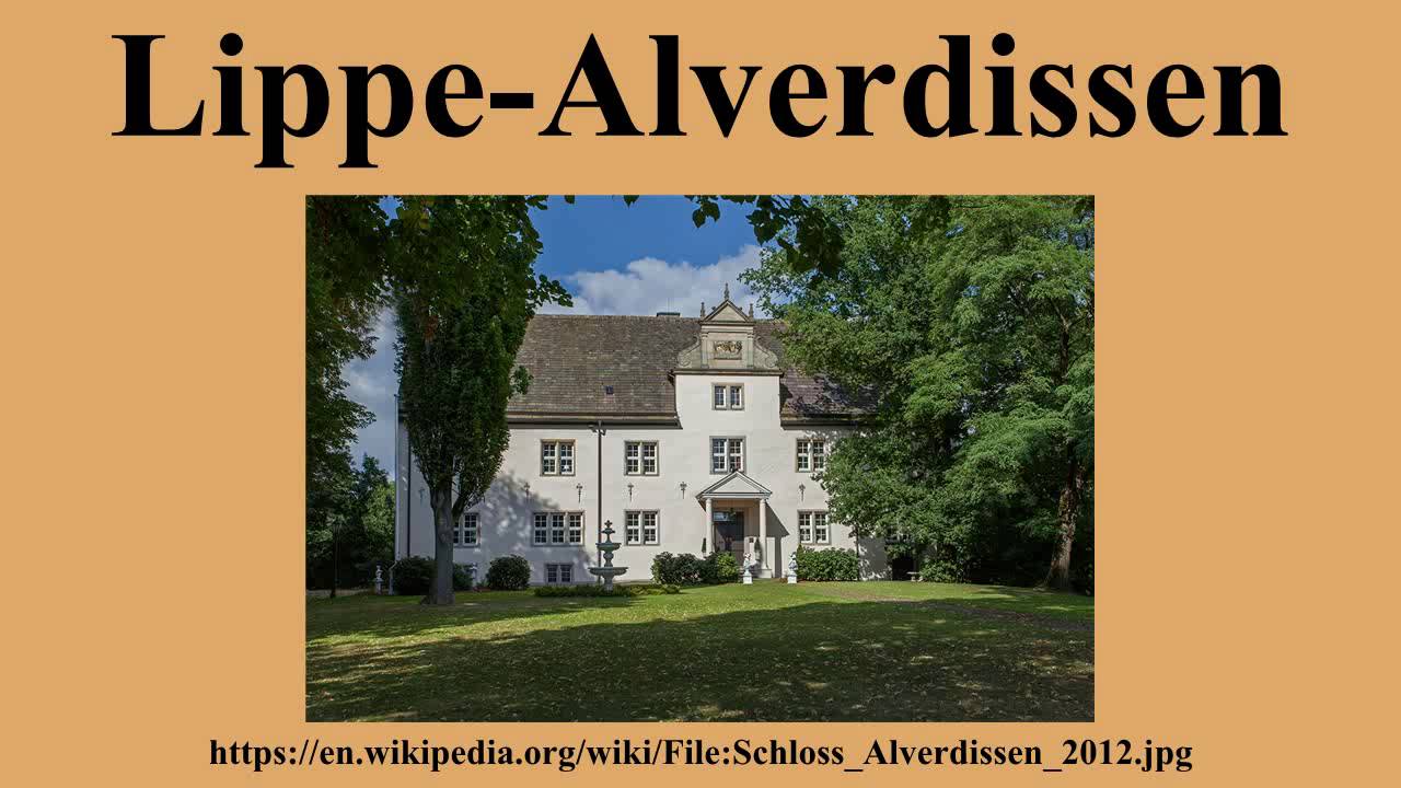 Lippe-Alverdissen