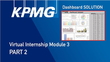 KPMG | VIRTUAL INTERNSHIP MODULE 3 PART 2 (DASHBOARD SOLUTIONS)