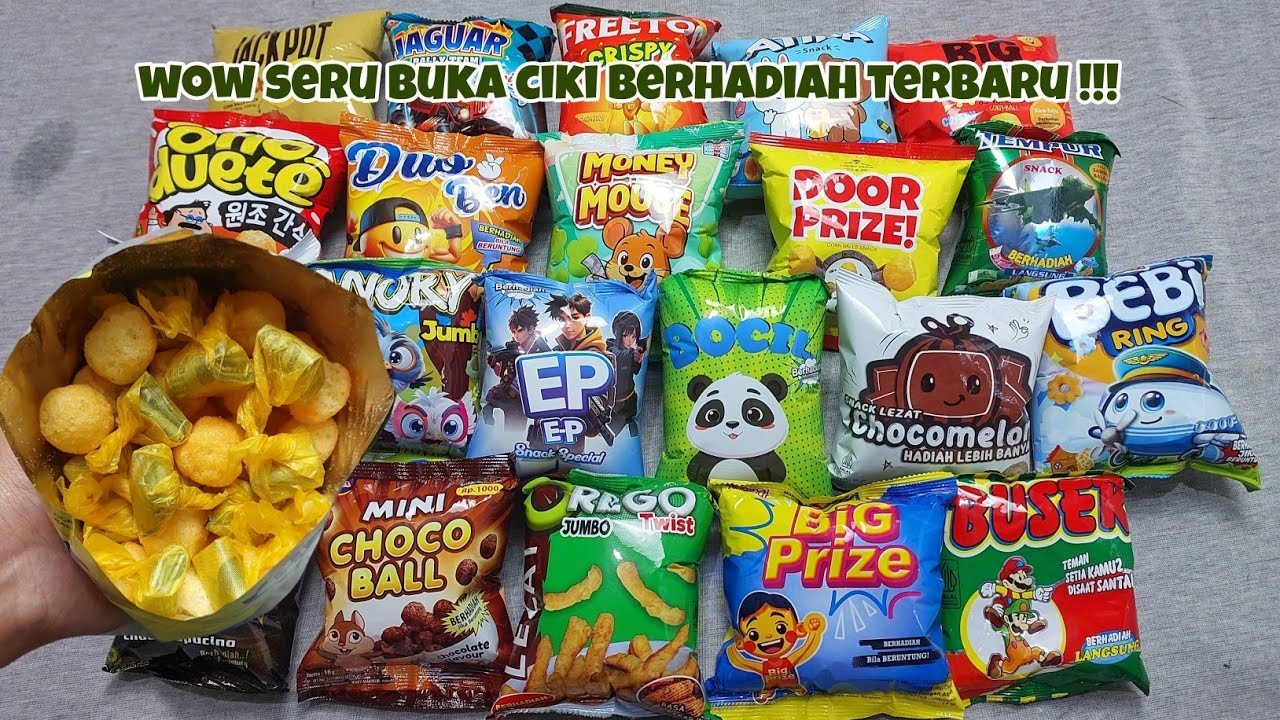 Ciki Rame Rame WOW MANTAP HADIAH SUPER RAME SEKALI . !! 1 BUNGKUS CIKI DAPAT 10 HADIAH ...