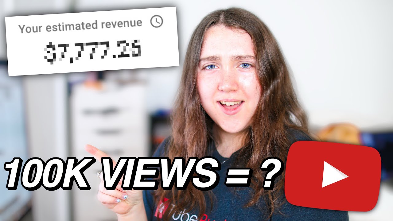 This Is How Much YouTube Paid Me For 100 000 VIEWS not Clickbait YouTube
