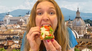 A Full Day of Eating in Rome, Italy!