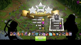 Big Loot  💰 Coc Gameplay   #clashofclans #coc #cocloot #loot #gameplay #sakshamgaming #viral