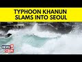 Typhoon Khanun Turns Deadly in South Korea | Storm Khanun poured intense rain on South Korea