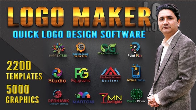 How To Make A Logo Using Logo Maker With Serial Key | Studio V5 Logo Maker  - Youtube