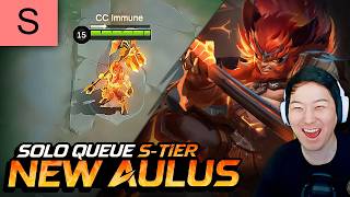Abused the NEW Aulus in Solo que | Mobile Legends screenshot 1
