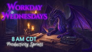 💪📝Workday Wednesdays: 5x60 Focus Sprints // 8 am CDT // 1 April 2026