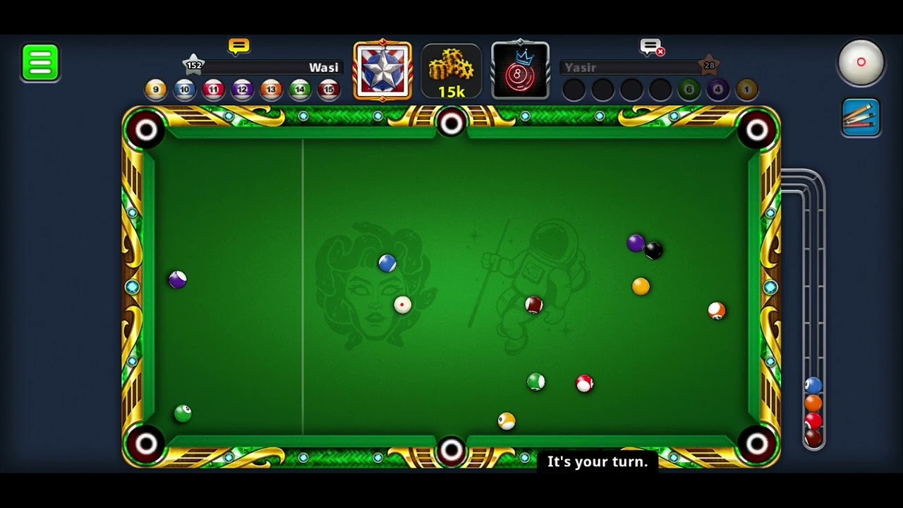 8ballpool green game//plz like and share and subscribe - YouTube