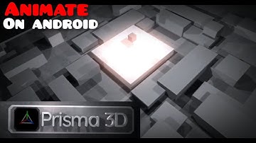 Creating this 3D intro - Using my Phone [Prisma 3D 2.0]