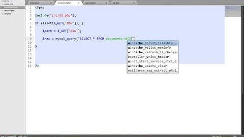 Upload and Download Documents   PHP MYSQL Part 3
