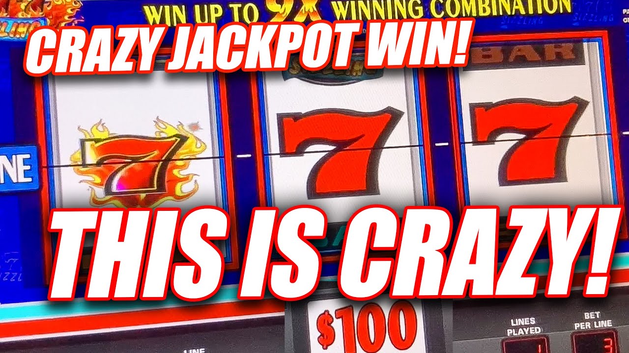 CRAZIEST JACKPOT ON YOUTUBE ON HIGH LIMIT SIZZLING 7★ TRIPLE DOUBLE