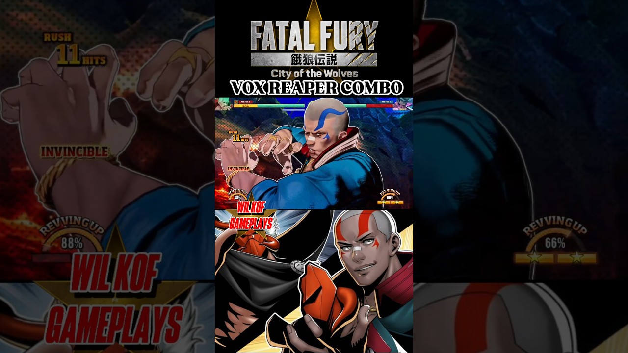 Vox Reaper combo 3 - Fatal Fury COTW